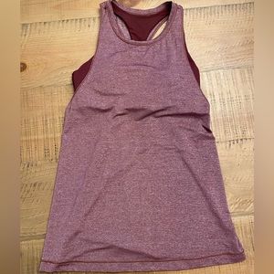 Lululemon Yoga tank top with sports bra